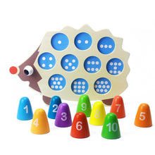 Load image into Gallery viewer, Hedgehog Color Number Matching Game