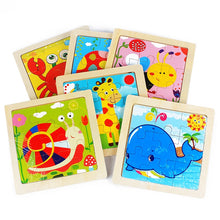 Load image into Gallery viewer, Kids Toy Wood Puzzle