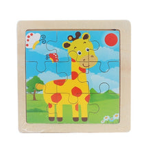 Load image into Gallery viewer, Kids Toy Wood Puzzle