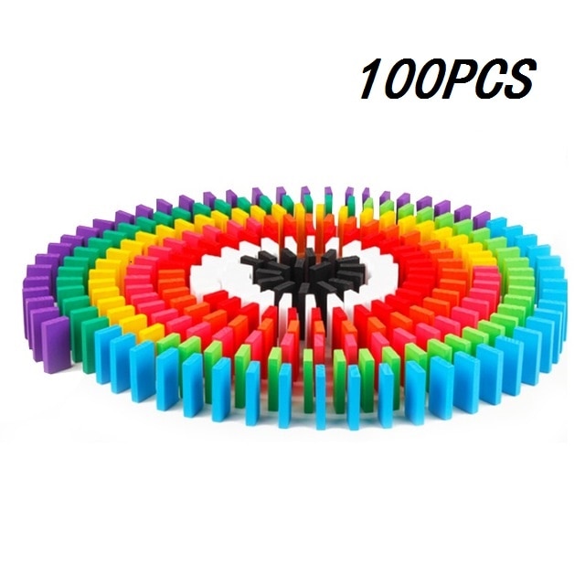 100/300/500pcs  Wood Domino Blocks