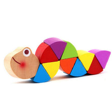 Load image into Gallery viewer, Colorful Wooden Puzzles
