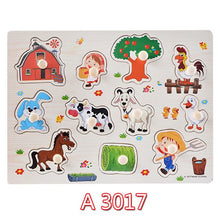 Load image into Gallery viewer, wooden puzzle alphabet