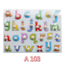 Load image into Gallery viewer, wooden puzzle alphabet