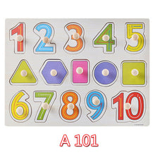 Load image into Gallery viewer, wooden puzzle alphabet