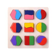 Load image into Gallery viewer, Wooden Geometric Shapes