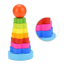 Load image into Gallery viewer, New Wooden Toy Rainbow To