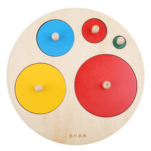 Load image into Gallery viewer, Wooden Geometric Puzzle Board