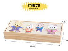 Load image into Gallery viewer, Wooden Puzzle Toy Cartoon Rabbit