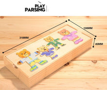 Load image into Gallery viewer, Wooden Puzzle Toy Cartoon Rabbit