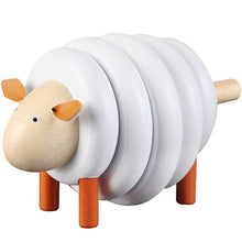 Load image into Gallery viewer, Small Sheep Building Wooden Blocks